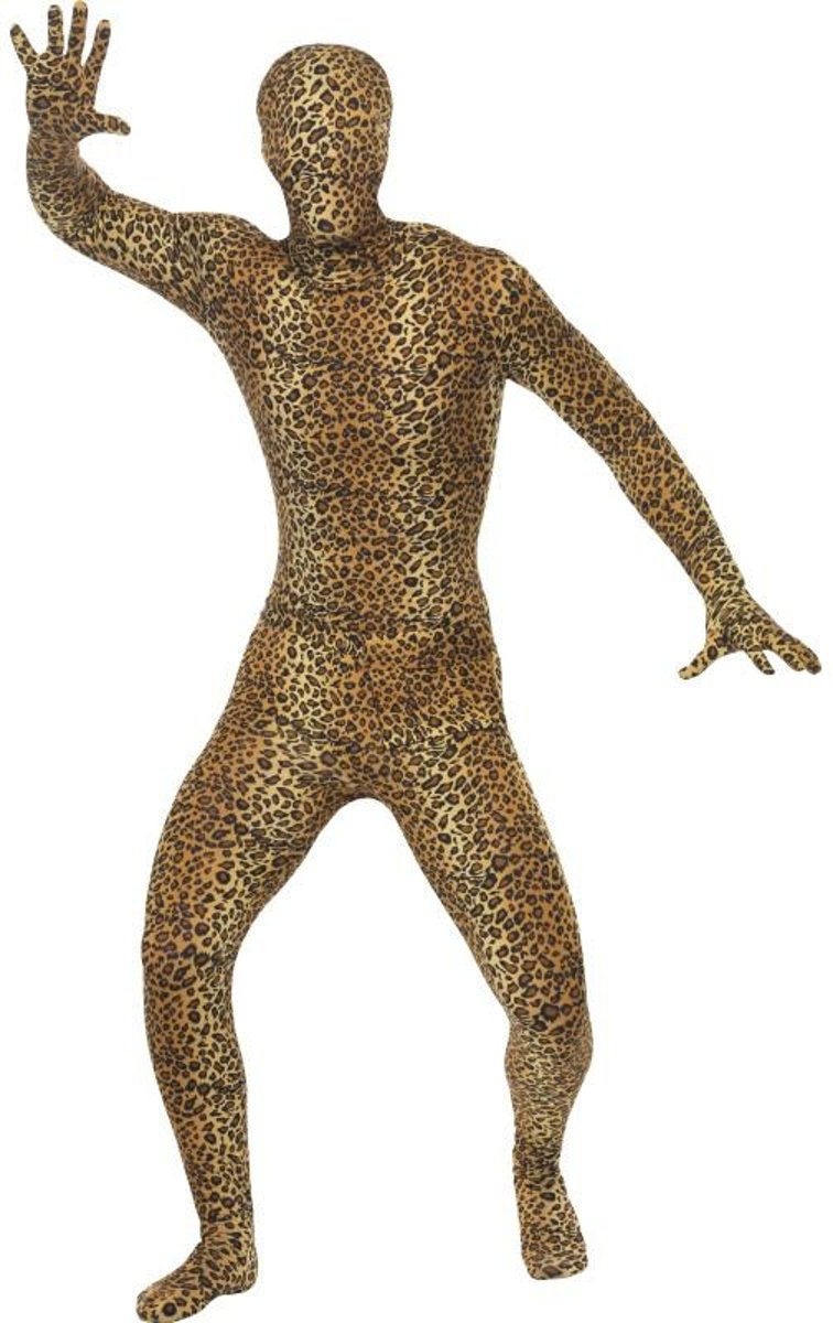 Second Skin Morphsuit  met luipaardprint | Maat M